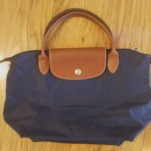 Mini Longchamp Le Pliage - Navy